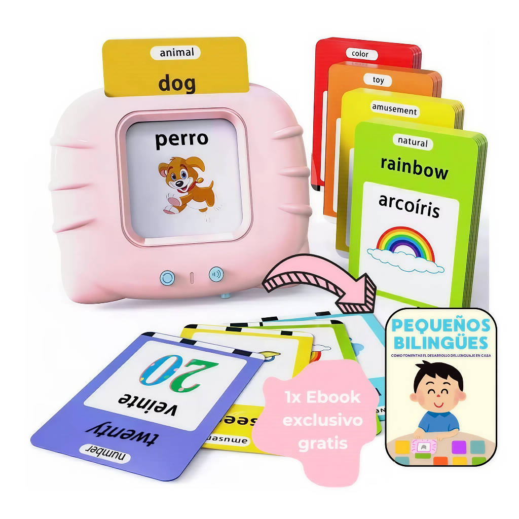 VerbaLingo Bilingual Talk Play Cards