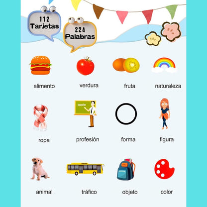 VerbaLingo Bilingual Talk Play Cards